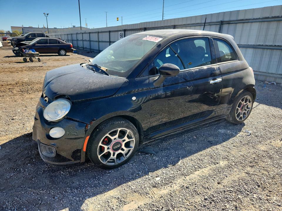 FIAT 500 2015 z numerem VIN 3C3CFFBR2FT642729 - Zdjęcie z aukcji