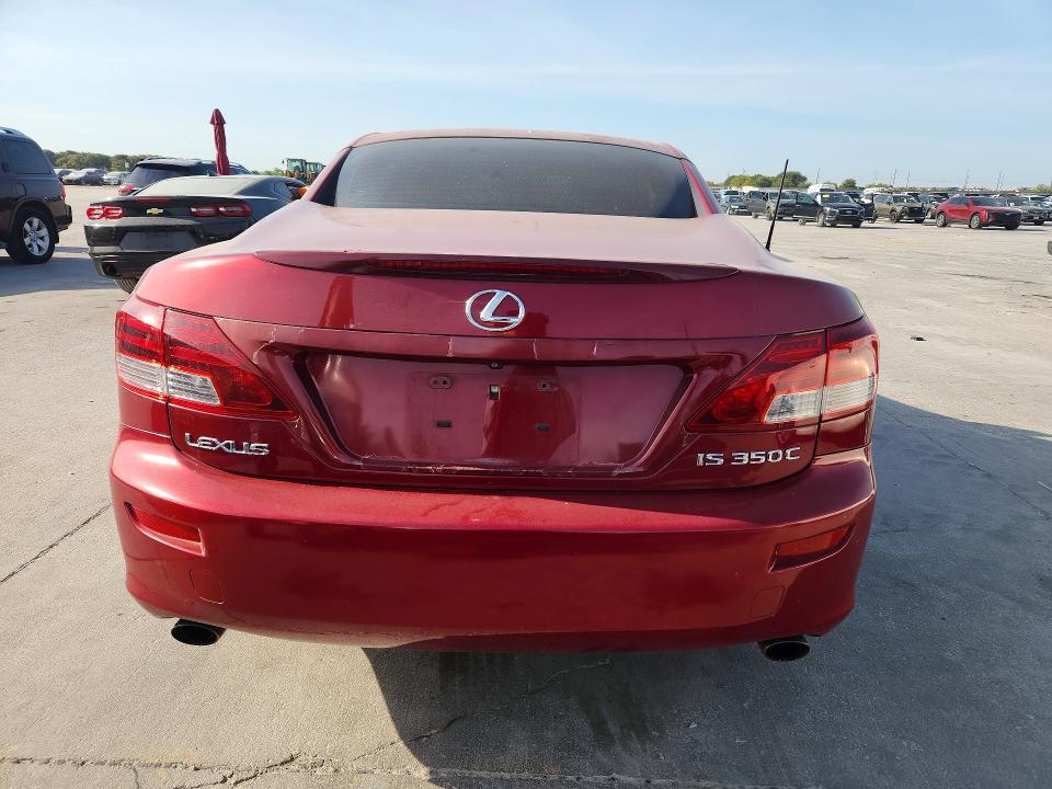 Photo 6 from auction – 2010 LEXUS IS with VIN JTHFE2C28A2501663