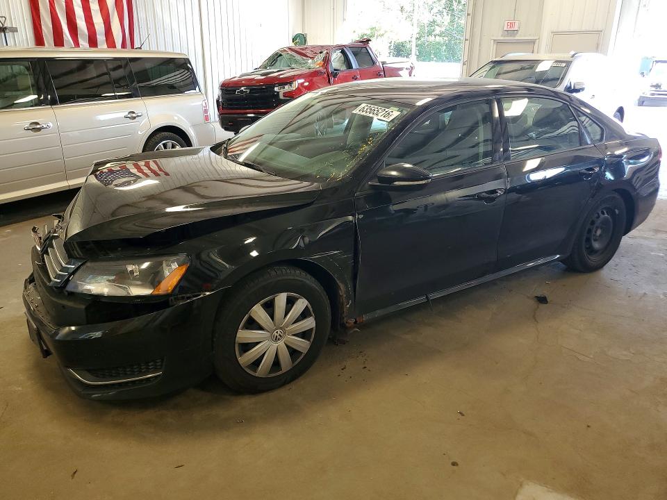 VOLKSWAGEN PASSAT 2012 with VIN 1VWAP7A35CC073656 - Photo from auction
