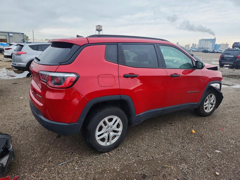 Photo 3 from auction – 2018 JEEP COMPASS with VIN 3C4NJDAB7JT132154