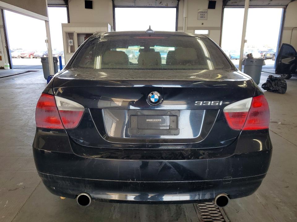 Photo 6 from auction – 2007 BMW 335 with VIN WBAVB73587VH22944