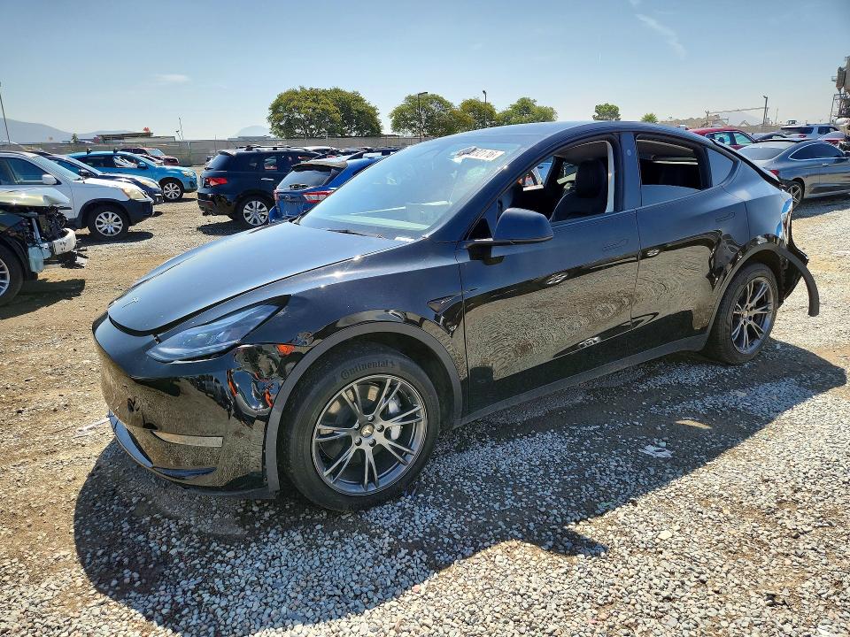 TESLA MODEL Y 2024 with VIN 7SAYGDED1RF097695 - Photo from auction
