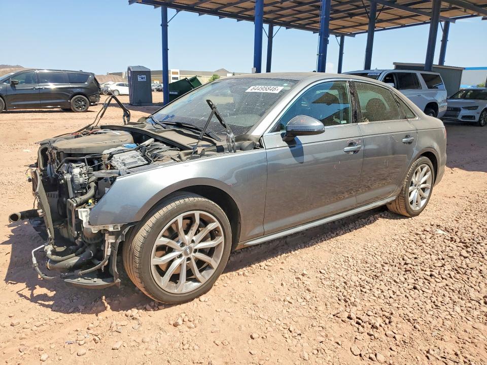 AUDI A4 2018 with VIN WAUBNAF43JA100788 - Photo from auction