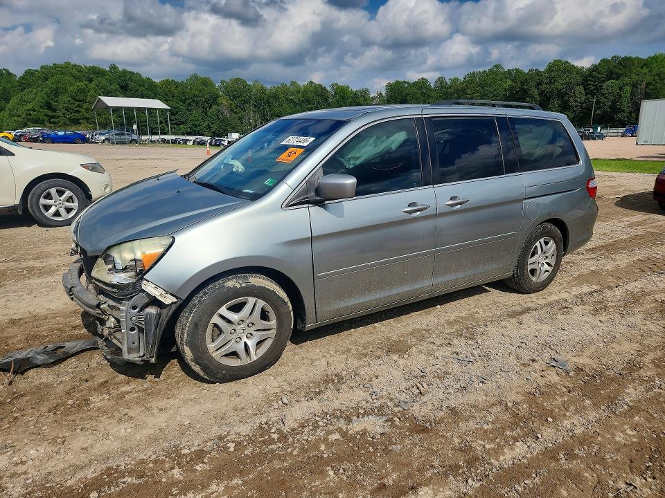 HONDA ODYSSEY 2007 with VIN 5FNRL38607B050739 - Photo from auction