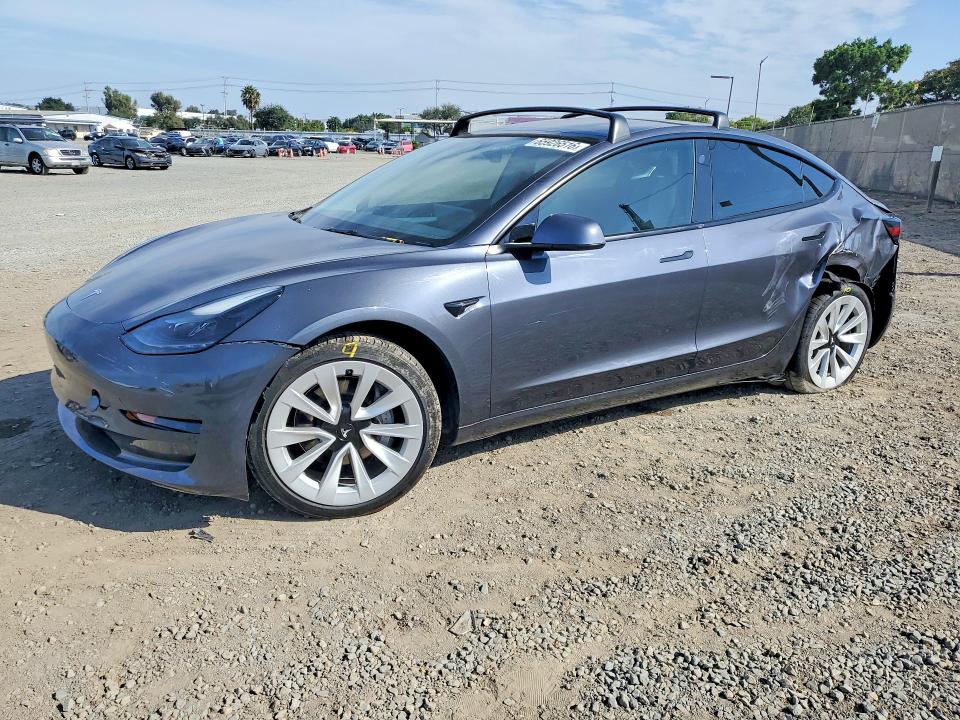 TESLA MODEL 3 2023 with VIN 5YJ3E1EA7PF583832 - Photo from auction