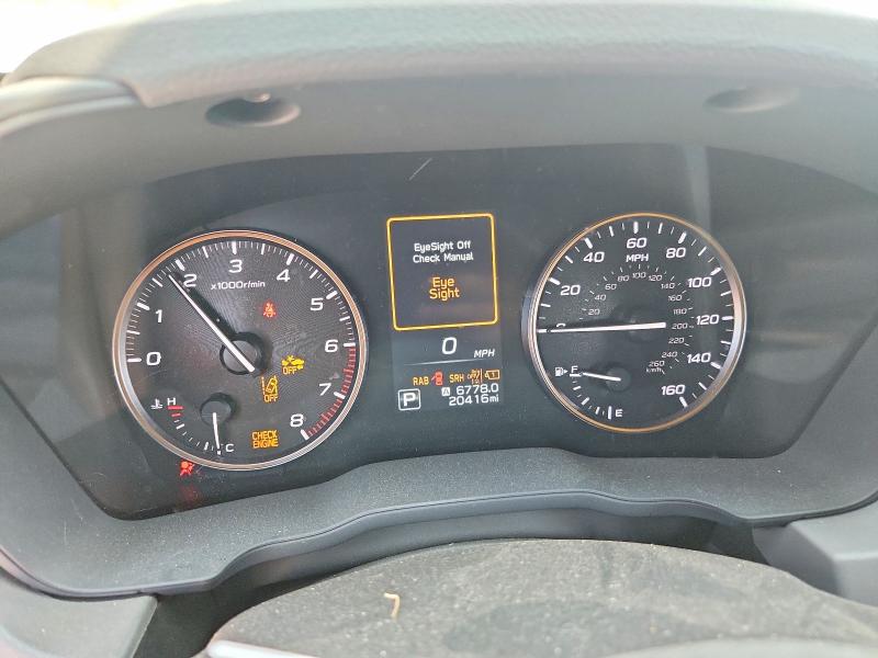 Photo 9 from auction – 2025 SUBARU CROSSTREK with VIN 4S4GUHT69S3753234