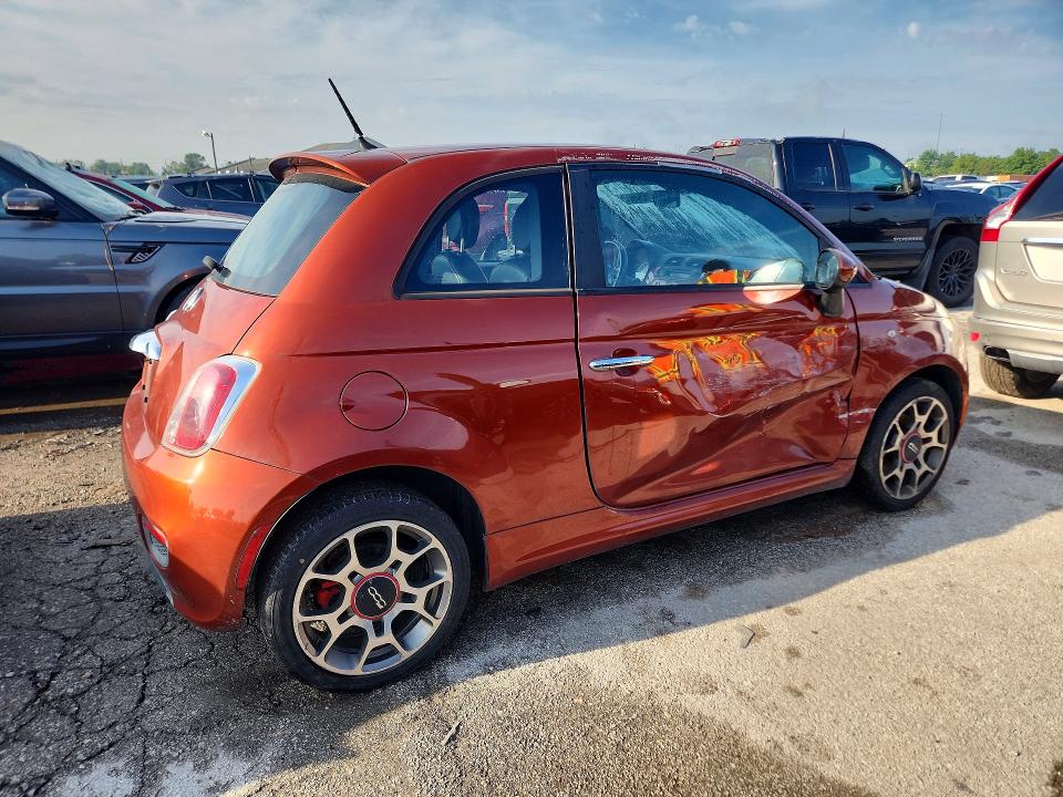 Photo 3 from auction – 2013 FIAT 500 with VIN 3C3CFFBR2DT689014