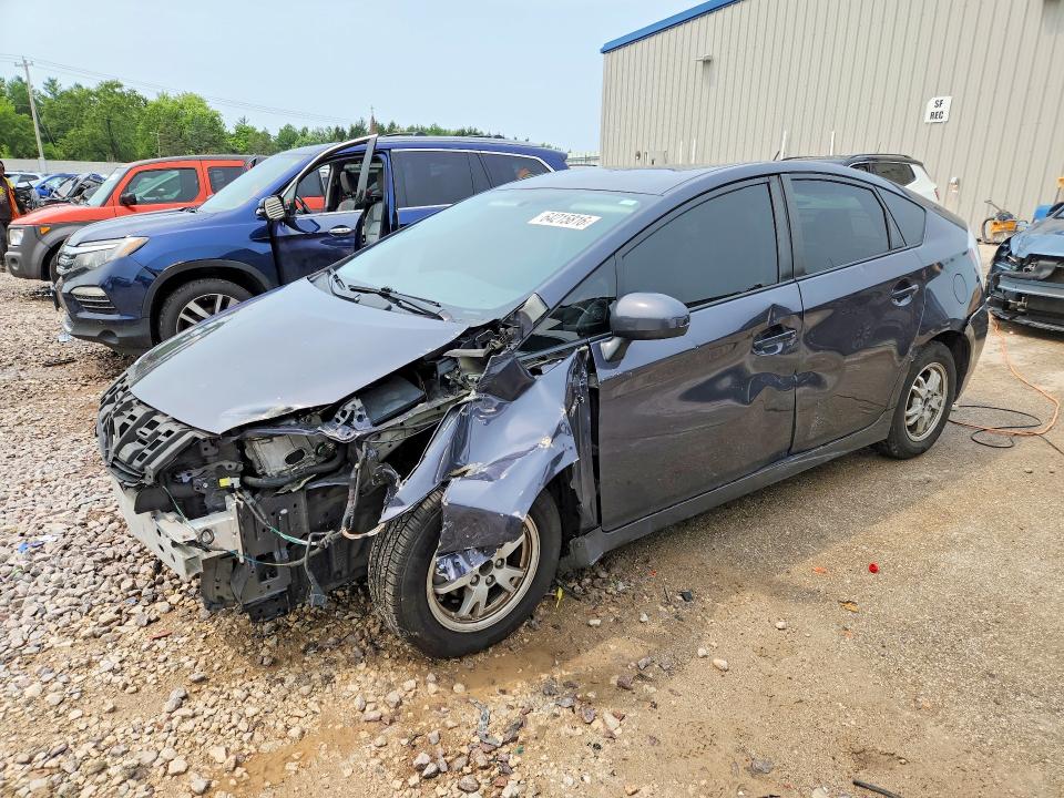 TOYOTA PRIUS 2011 with VIN JTDKN3DUXB0300110 - Photo from auction