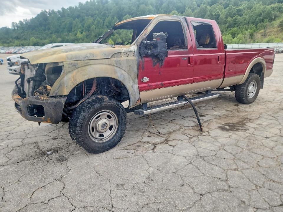 FORD F350 2014 with VIN 1FT8W3BT7EEA41181 - Photo from auction
