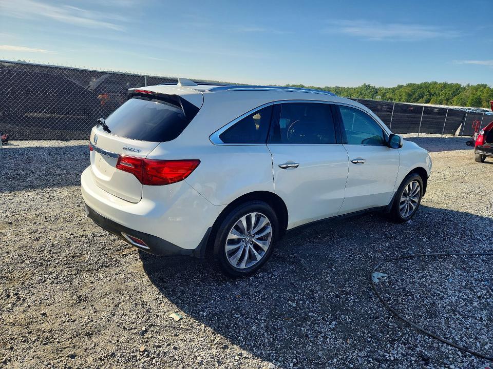 Photo 3 from auction – 2014 ACURA MDX with VIN 5FRYD3H40EB010759