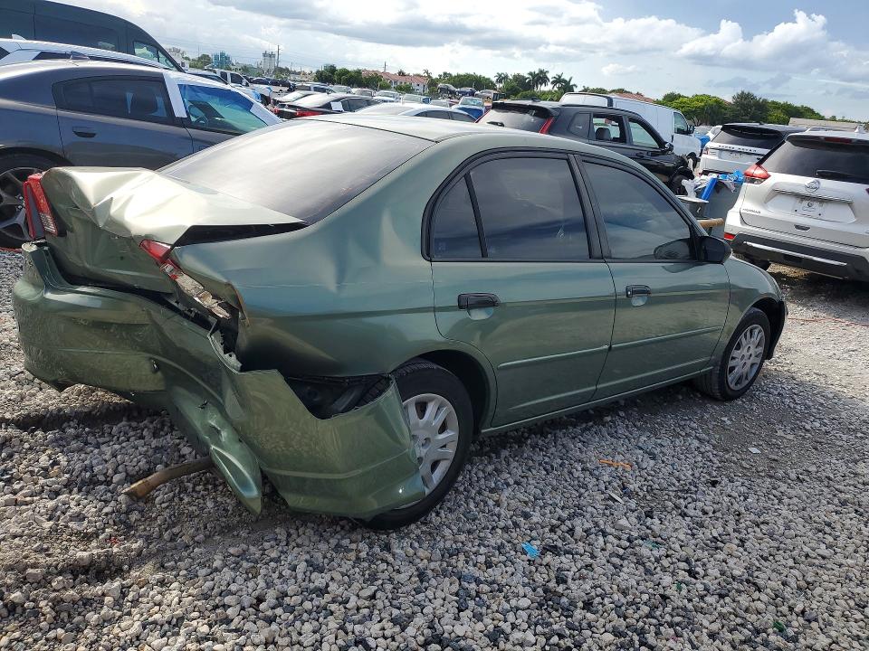 Photo 3 from auction – 2004 HONDA CIVIC with VIN 2HGES16534H514307
