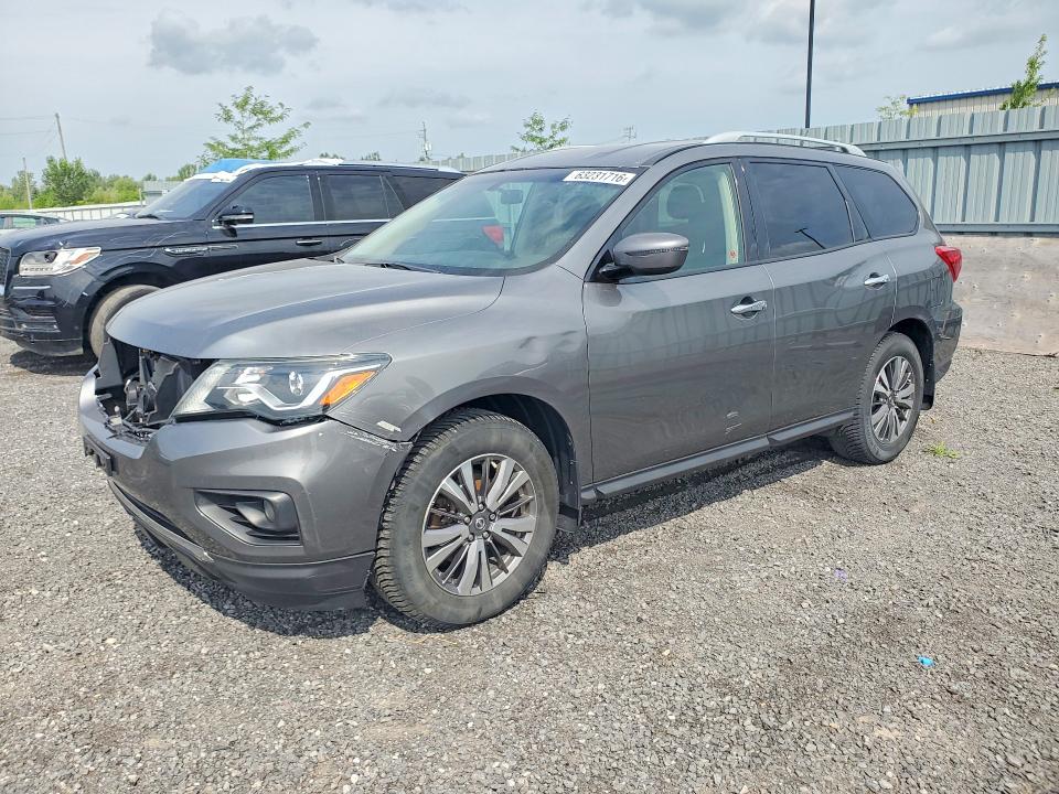 NISSAN PATHFINDER 2018 with VIN 5N1DR2MM2JC617752 - Photo from auction