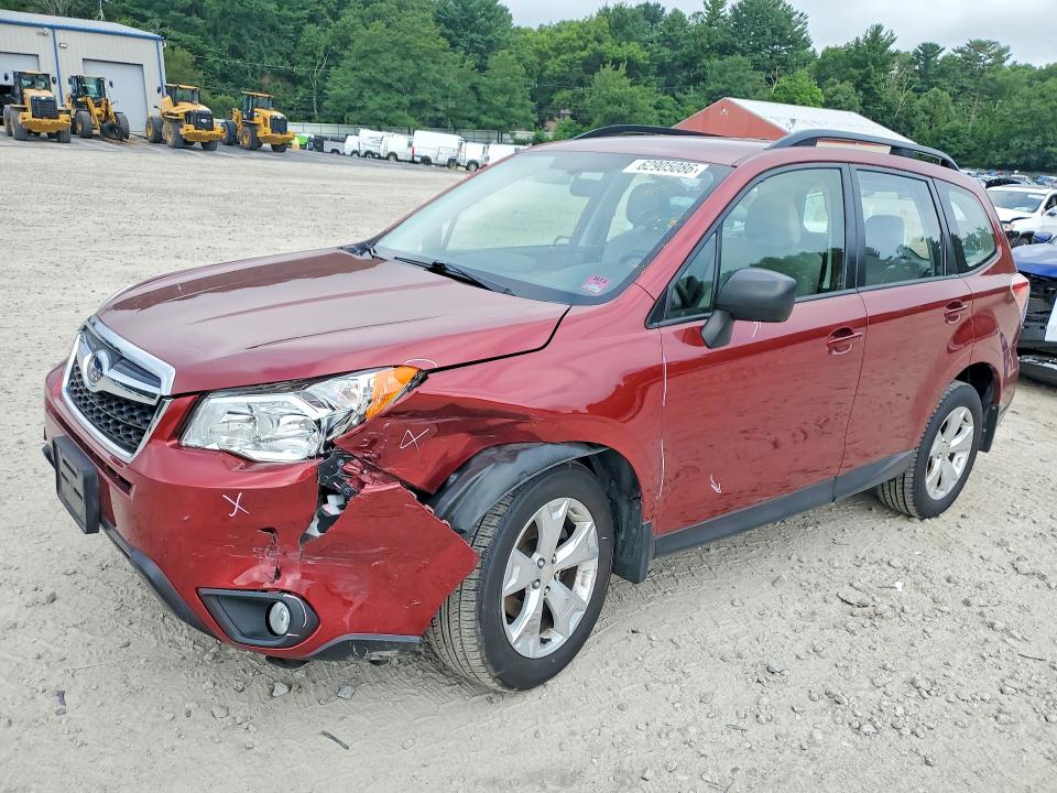 SUBARU FORESTER 2016 with VIN JF2SJABC1GH557855 - Photo from auction