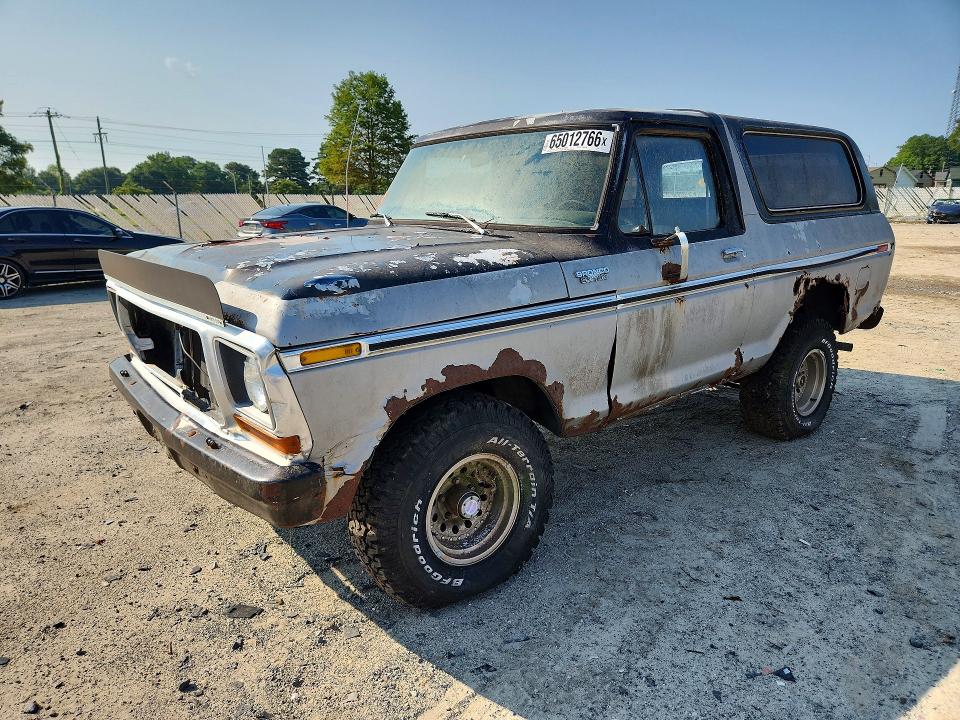FORD BRONCO 1978 with VIN U15SLBA4512 - Photo from auction