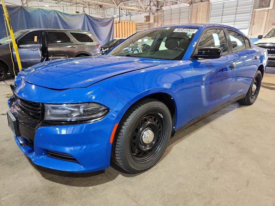 DODGE CHARGER 2019 with VIN 2C3CDXKT5KH676822 - Photo from auction