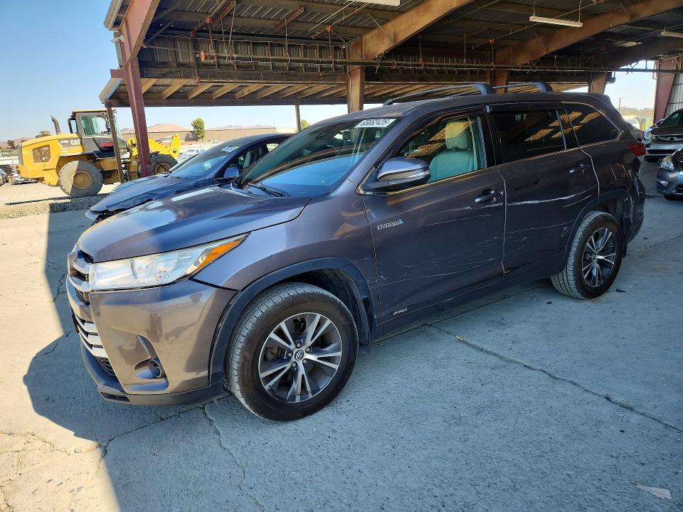 2017 TOYOTA HIGHLANDER HYBRID - Търг №65662426