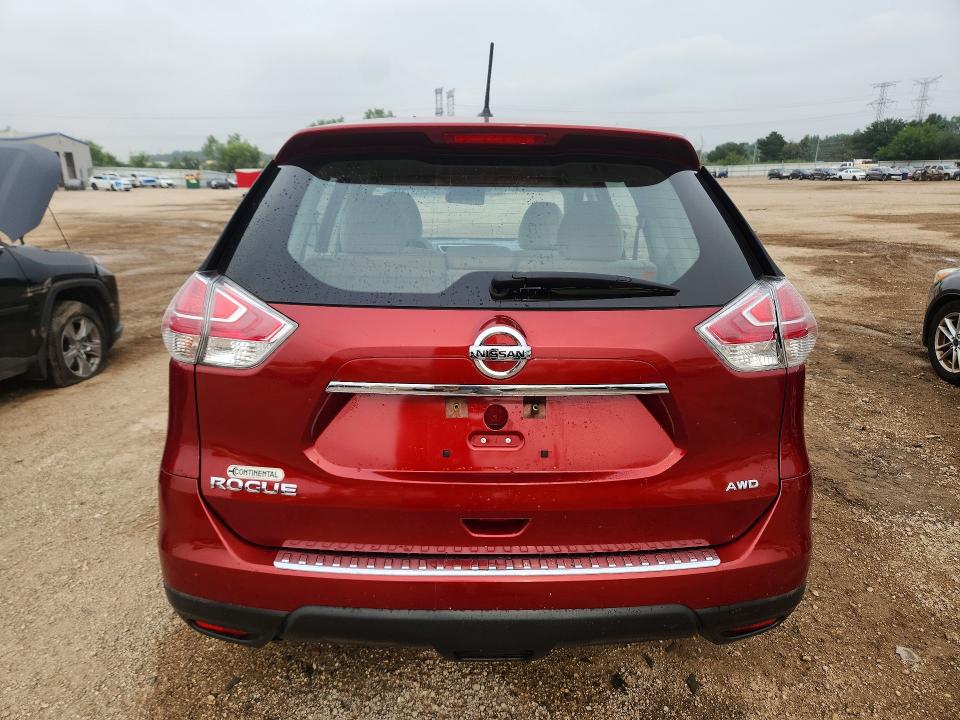 Photo 6 from auction – 2015 NISSAN ROGUE with VIN KNMAT2MVXFP549363