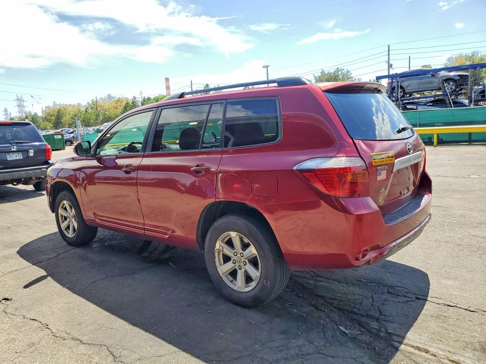 Photo 2 from auction – 2009 TOYOTA HIGHLANDER with VIN JTEDA41A992001805