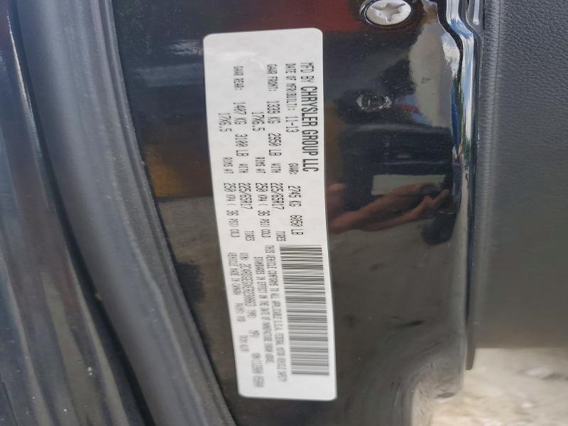 Photo 14 from auction – 2014 DODGE GRAND CARAVAN with VIN 2C4RDGEGXER230863