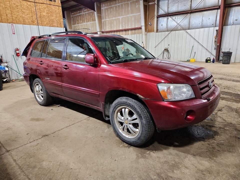 Photo 4 from auction – 2006 TOYOTA HIGHLANDER with VIN JTEEP21A560162327