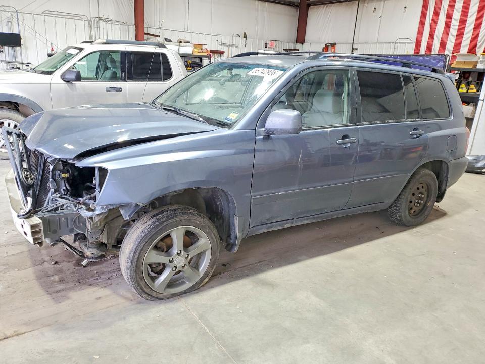 TOYOTA HIGHLANDER 2007 with VIN JTEGD21A270164863 - Photo from auction