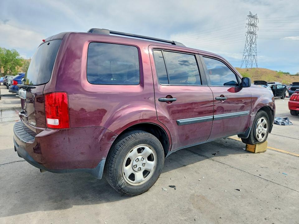 Photo 3 from auction – 2014 HONDA PILOT with VIN 5FNYF4H2XEB008954