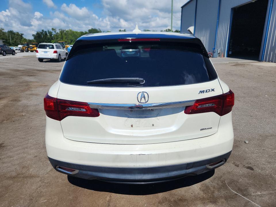 Photo 6 from auction – 2015 ACURA MDX with VIN 5FRYD4H49FB010279