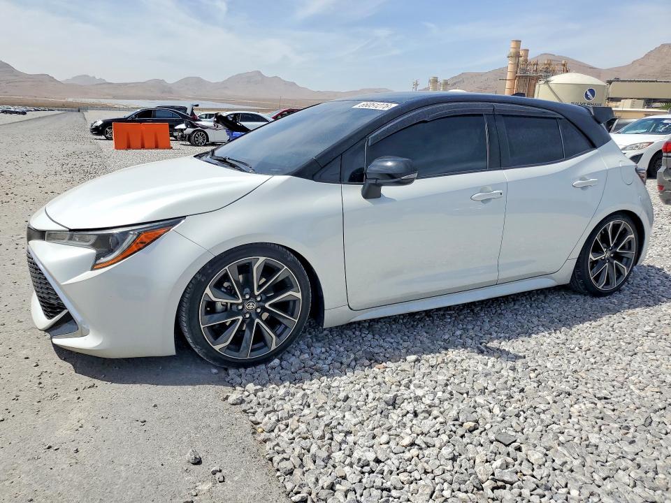 TOYOTA COROLLA 2021 with VIN JTNA4MBE1M3124450 - Photo from auction