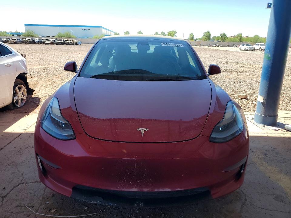 Photo 5 from auction – 2022 TESLA MODEL 3 with VIN 5YJ3E1EB5NF158065