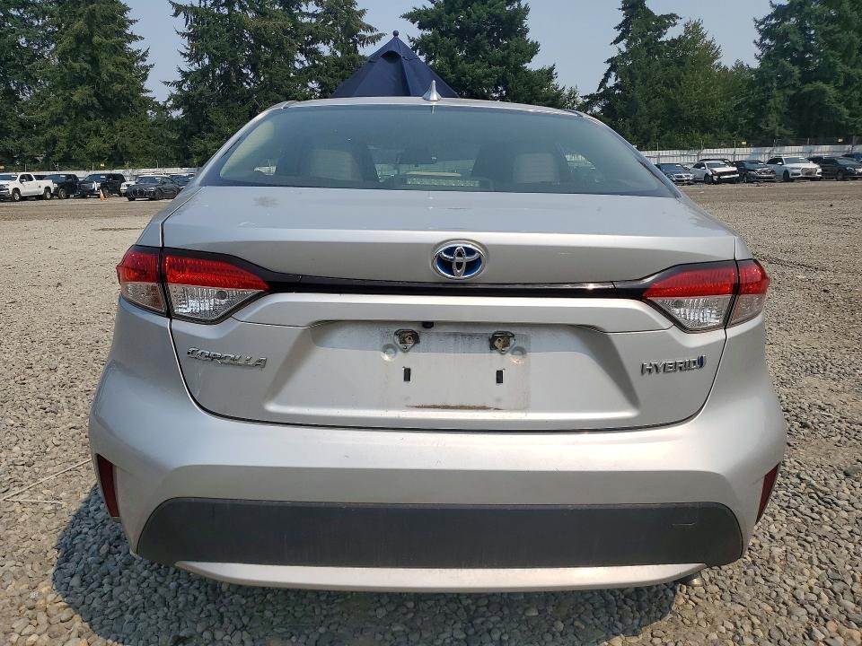 Photo 6 from auction – 2020 TOYOTA COROLLA with VIN JTDEBRBE5LJ000720