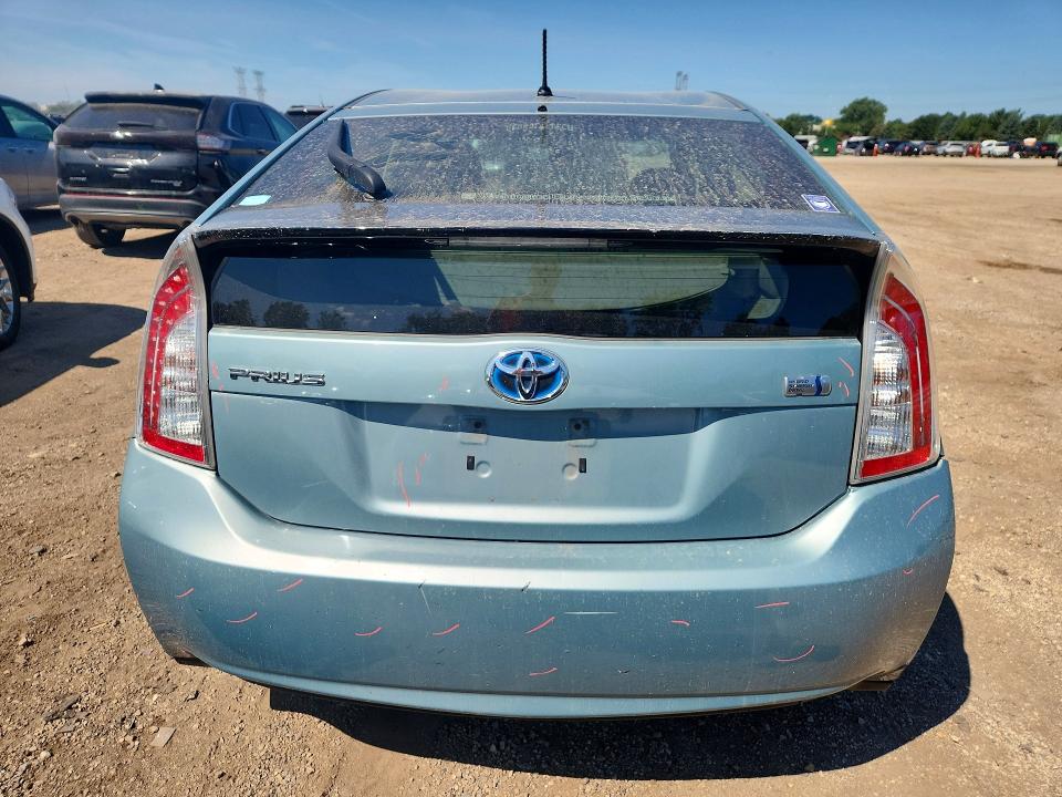Photo 6 from auction – 2012 TOYOTA PRIUS with VIN JTDKN3DU9C1542737
