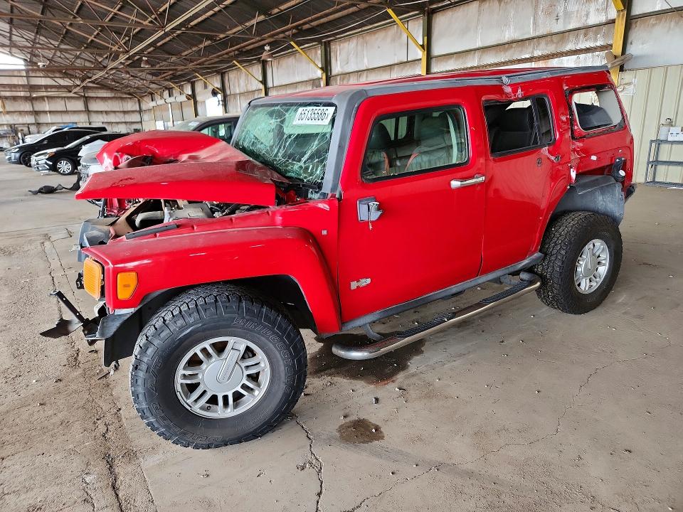 HUMMER H3 2009 with VIN 5GTEN13E098136320 - Photo from auction
