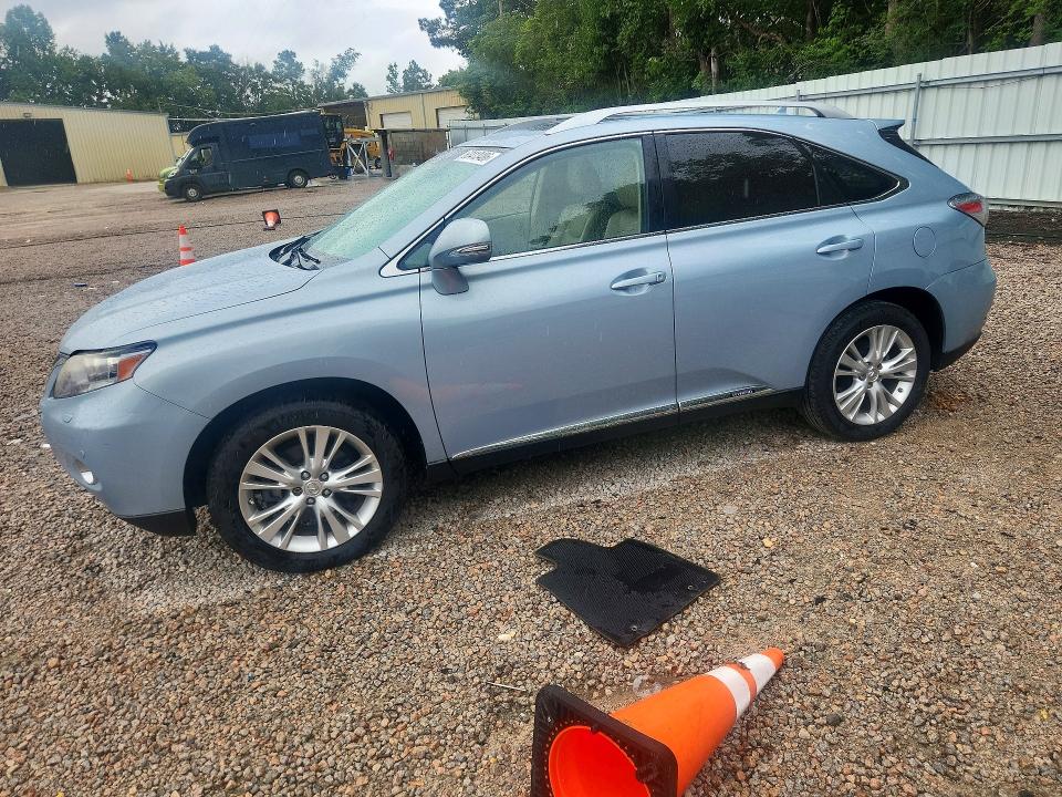 LEXUS RX 2010 with VIN JTJBC1BA0A2027245 - Photo from auction