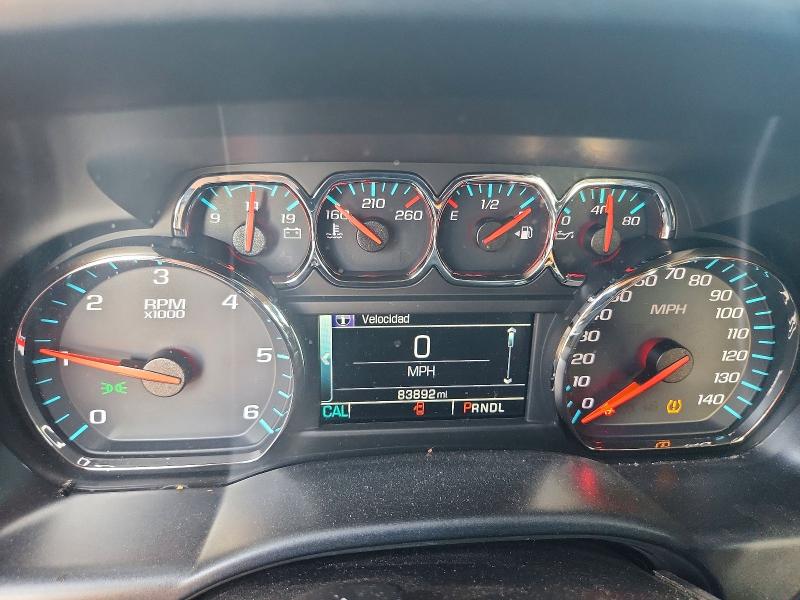 Photo 9 from auction – 2018 CHEVROLET SILVERADO with VIN 3GCPCREC0JG445381