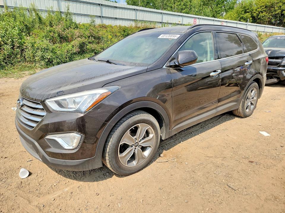 HYUNDAI SANTA FE 2016 with VIN KM8SMDHF9GU159742 - Photo from auction