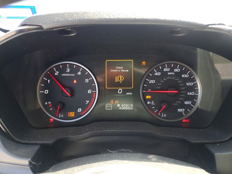 Photo 9 from auction – 2023 SUBARU WRX with VIN JF1VBAF62P9805673