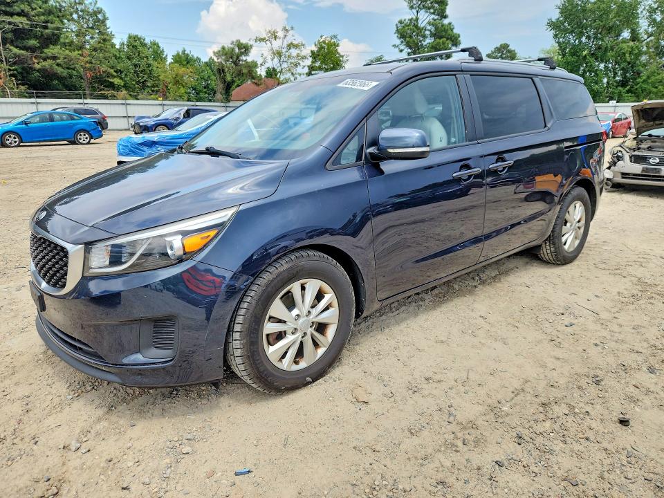 Photo 1 from auction – 2016 KIA SEDONA with VIN KNDMB5C11G6129711