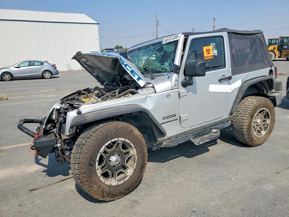 JEEP WRANGLER 2011 with VIN 1J4AA2D19BL597564 - Photo from auction