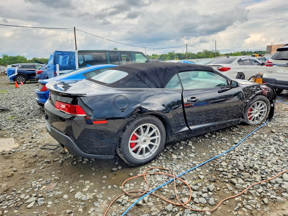 Photo 3 from auction – 2015 CHEVROLET CAMARO with VIN 2G1FD3D30F9144840