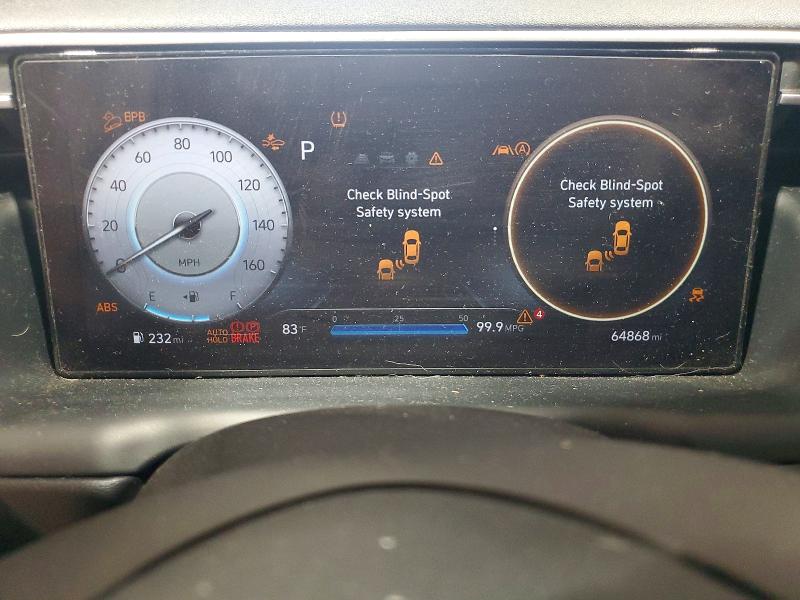 Photo 9 from auction – 2022 HYUNDAI TUCSON with VIN 5NMJFCAE4NH063933