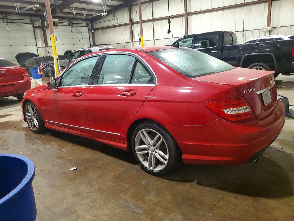 Photo 2 from auction – 2014 MERCEDES-BENZ C with VIN WDDGF8AB4ER318367