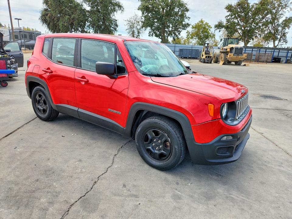 Photo 4 from auction – 2017 JEEP RENEGADE with VIN ZACCJAAB7HPE79555
