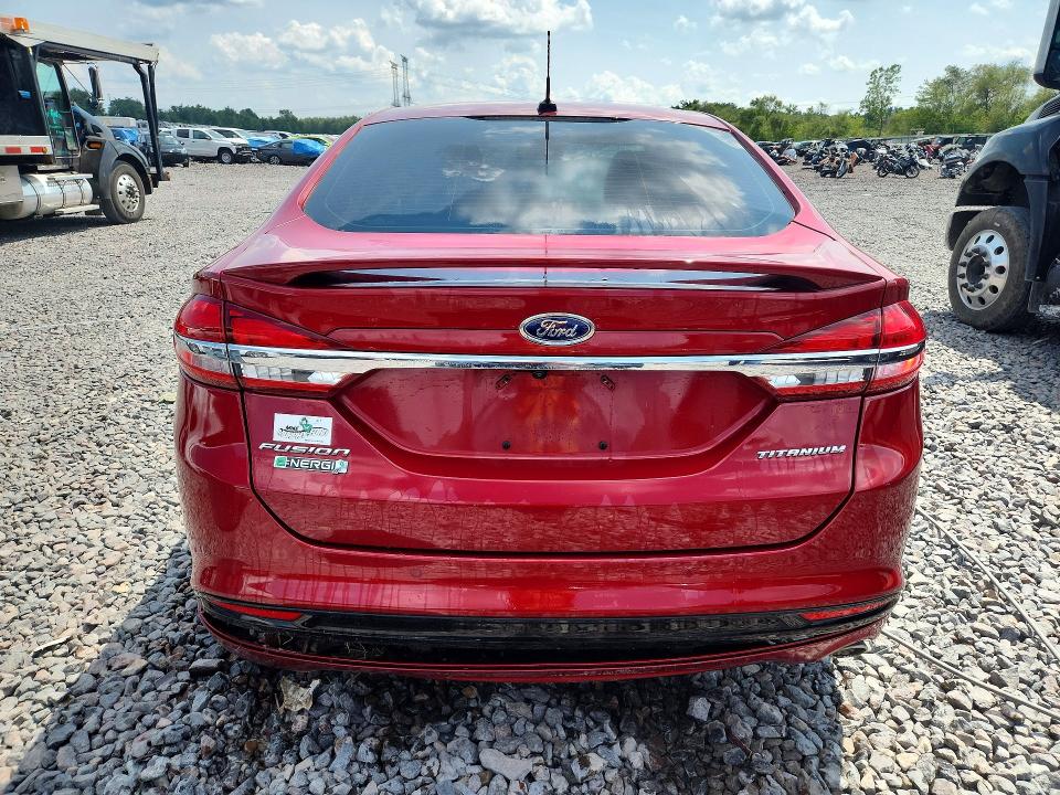 Photo 6 from auction – 2017 FORD FUSION with VIN 3FA6P0SUXHR152097