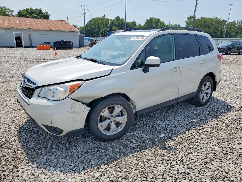 SUBARU FORESTER 2015 with VIN JF2SJADC9FH487744 - Photo from auction