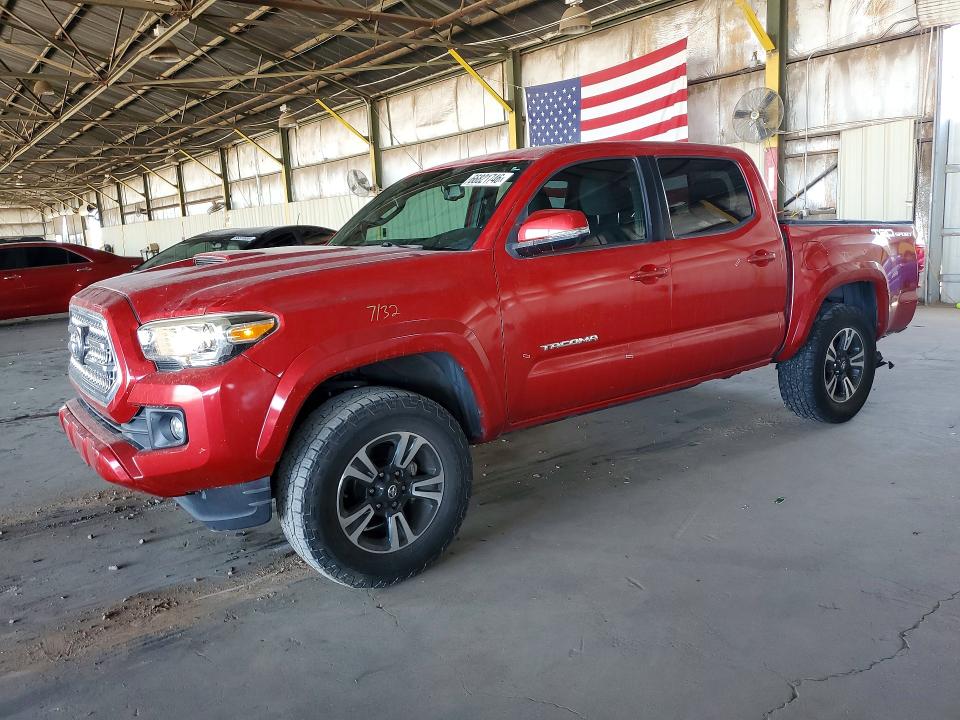 TOYOTA TACOMA 2017 with VIN 3TMAZ5CN4HM048124 - Photo from auction