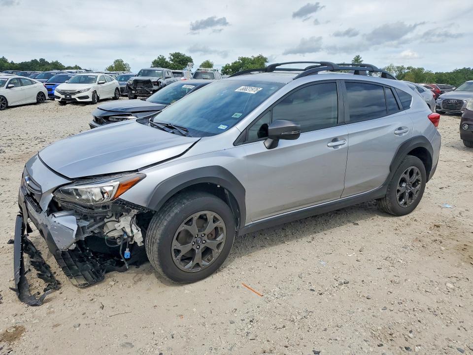 SUBARU CROSSTREK 2023 with VIN JF2GTHSC0PH208632 - Photo from auction