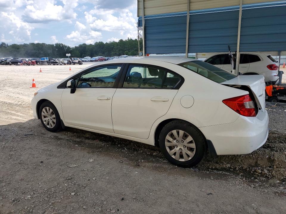 Photo 2 from auction – 2012 HONDA CIVIC with VIN 2HGFB2F55CH317082