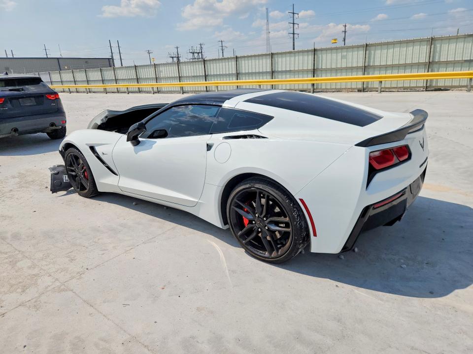 Photo 2 from auction – 2019 CHEVROLET CORVETTE with VIN 1G1YH2D71K5120418
