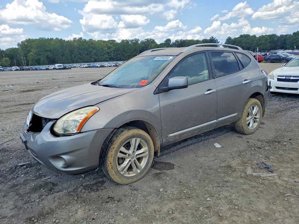 NISSAN ROGUE 2012 with VIN JN8AS5MVXCW384182 - Photo from auction