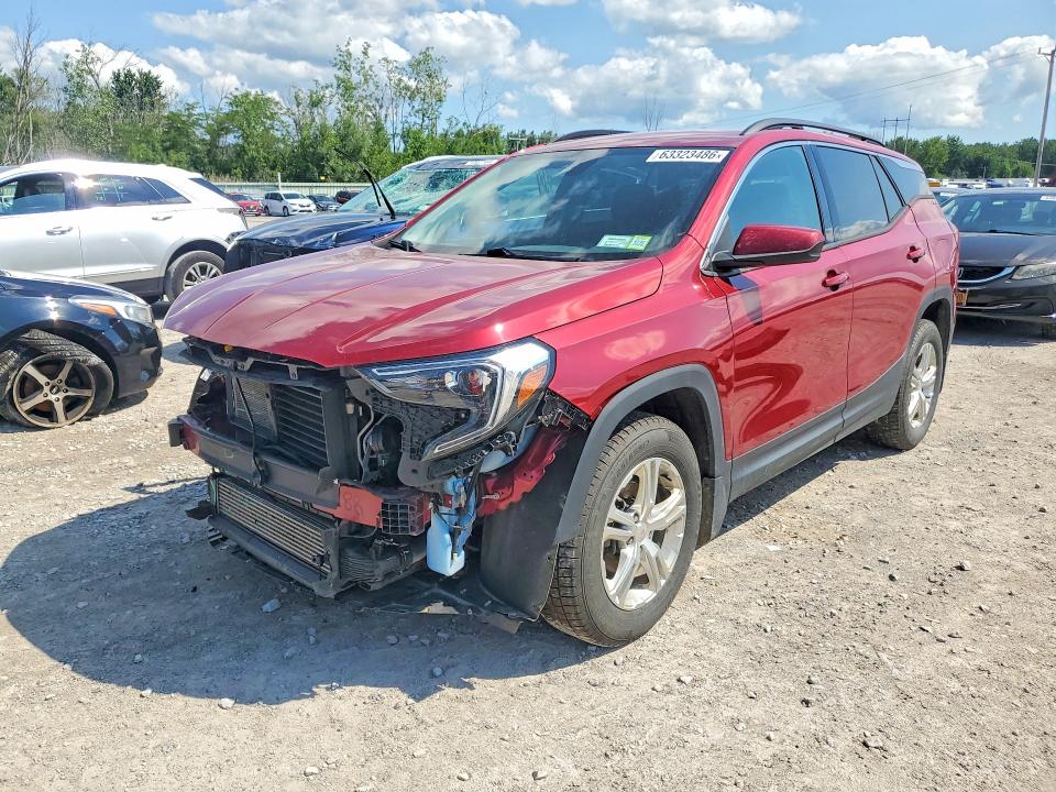 GMC TERRAIN 2018 with VIN 3GKALTEV9JL276056 - Photo from auction
